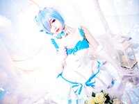 [Cosplay] 猫君君MaoJun - 蕾姆花嫁