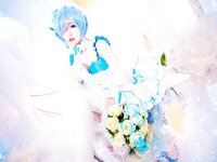 [Cosplay] 猫君君MaoJun - 蕾姆花嫁