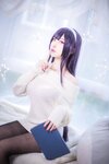 二佐Nisa - NO.076 霞之丘诗羽学姐毛衣 [47P-99MB]