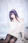 二佐Nisa - NO.076 霞之丘诗羽学姐毛衣 [47P-99MB]