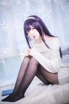 二佐Nisa - NO.076 霞之丘诗羽学姐毛衣 [47P-99MB]