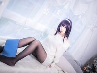 二佐Nisa - NO.076 霞之丘诗羽学姐毛衣 [47P-99MB]