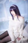二佐Nisa - NO.076 霞之丘诗羽学姐毛衣 [47P-99MB]