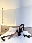 [Cosplay] Sia不吃鱼 - 酒店黑色系