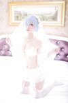 二佐Nisa - NO.038 蕾姆婚纱 [35P-96MB]