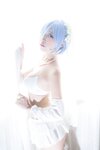 二佐Nisa - NO.038 蕾姆婚纱 [35P-96MB]
