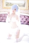 二佐Nisa - NO.038 蕾姆婚纱 [35P-96MB]