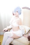 二佐Nisa - NO.038 蕾姆婚纱 [35P-96MB]