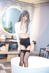 [Cosplay] 冬马路纱 - 浴缸湿身黑丝