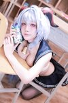 [Cosplay] 水淼aqua - 原神 甘雨 JK