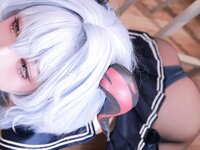 [Cosplay] 水淼aqua - 原神 甘雨 JK