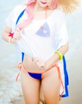 二佐Nisa - NO.097 玉藻前泳装 [30P-144MB]