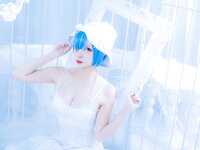 二佐Nisa - NO.033 雷姆白裙 [27P-31MB]