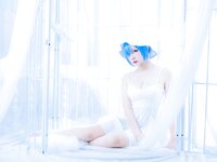 二佐Nisa - NO.033 雷姆白裙 [27P-31MB]