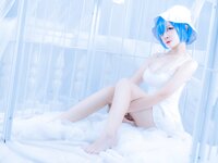 二佐Nisa - NO.033 雷姆白裙 [27P-31MB]