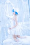 二佐Nisa - NO.033 雷姆白裙 [27P-31MB]