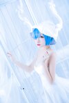 二佐Nisa - NO.033 雷姆白裙 [27P-31MB]