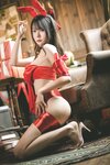 香草喵露露 - NO.042 杨枝甘露 红色丝带礼物 [54P1V-1.68GB]