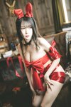 香草喵露露 - NO.042 杨枝甘露 红色丝带礼物 [54P1V-1.68GB]