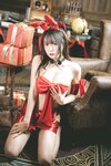 香草喵露露 - NO.042 杨枝甘露 红色丝带礼物 [54P1V-1.68GB]