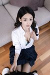 [Cosplay] 唐安琪 学生写真