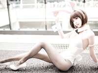 [Cosplay] Ni De Fu Qing 你的负卿 - Saint Hui Bunny Girl 圣人惠兔女郎