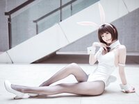 [Cosplay] Ni De Fu Qing 你的负卿 - Saint Hui Bunny Girl 圣人惠兔女郎