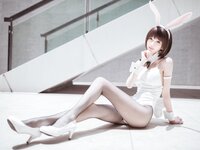 [Cosplay] Ni De Fu Qing 你的负卿 - Saint Hui Bunny Girl 圣人惠兔女郎