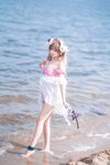 [Cosplay] 三度 69 — 小羊泳装