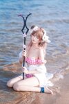 [Cosplay] 三度 69 — 小羊泳装