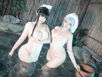 [Cosplay] 夏鸽鸽不想起床 - 温泉假日