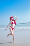 二佐Nisa - NO.118 碧蓝航线 千代田泳装 [20P-363MB]