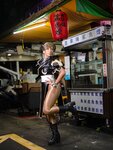 [Cosplay][nonsummerjack] non - Taiwan Black Chun-Li 台湾黒春麗