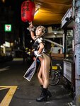 [Cosplay][nonsummerjack] non - Taiwan Black Chun-Li 台湾黒春麗