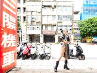 [Cosplay][nonsummerjack] non - Taiwan Black Chun-Li 台湾黒春麗
