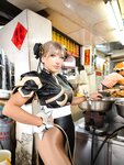 [Cosplay][nonsummerjack] non - Taiwan Black Chun-Li 台湾黒春麗