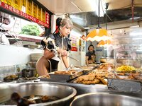 [Cosplay][nonsummerjack] non - Taiwan Black Chun-Li 台湾黒春麗
