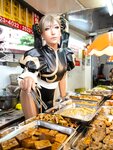[Cosplay][nonsummerjack] non - Taiwan Black Chun-Li 台湾黒春麗