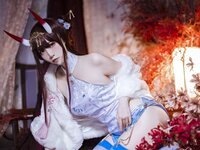 二佐Nisa - NO.104 碧蓝航线 能代旗袍 [18P-121MB]