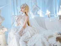二佐Nisa - NO.128 fate贞德花嫁 [12P-200MB]