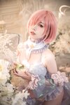 [Cosplay] Yibeibuchi 一北亦北 - Mashu Fan Service 玛修同人服