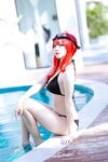 二佐Nisa - NO.120 碧蓝航线 扎拉泳装 [14P-269MB]