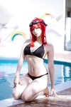二佐Nisa - NO.120 碧蓝航线 扎拉泳装 [14P-269MB]
