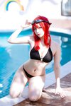二佐Nisa - NO.120 碧蓝航线 扎拉泳装 [14P-269MB]