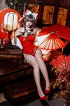 二佐Nisa - NO.150 碧蓝航线 柴郡旗袍 [32P-591MB]