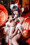 二佐Nisa - NO.150 碧蓝航线 柴郡旗袍 [32P-591MB]
