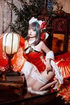 二佐Nisa - NO.150 碧蓝航线 柴郡旗袍 [32P-591MB]