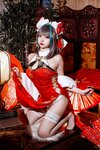 二佐Nisa - NO.150 碧蓝航线 柴郡旗袍 [32P-591MB]