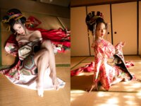 [Photobook] 鈴木ふみ奈 デジタル写真集「花魁の誘惑」先行カット