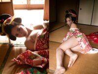 [Photobook] 鈴木ふみ奈 デジタル写真集「花魁の誘惑」先行カット